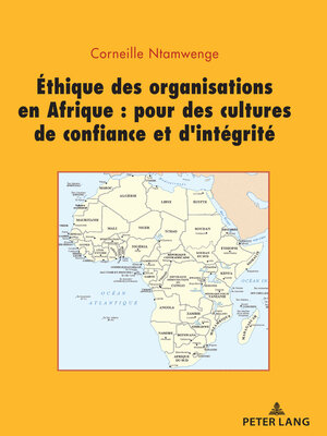 cover image of Ethique des organisations en Afrique
